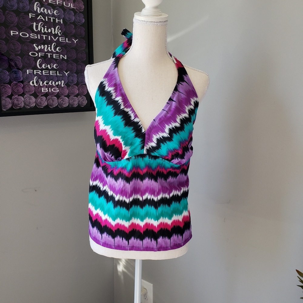 Halter swimsuit top